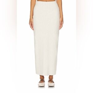 perfectwhitetee Blondie Skirt in Oatmeal